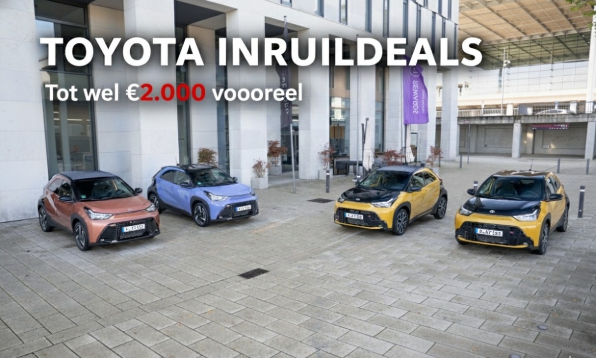Toyota Inruildeals – Tot €2.000 voordeel!