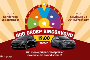 Gratis Bingoavond ADG Veendam – 25 september