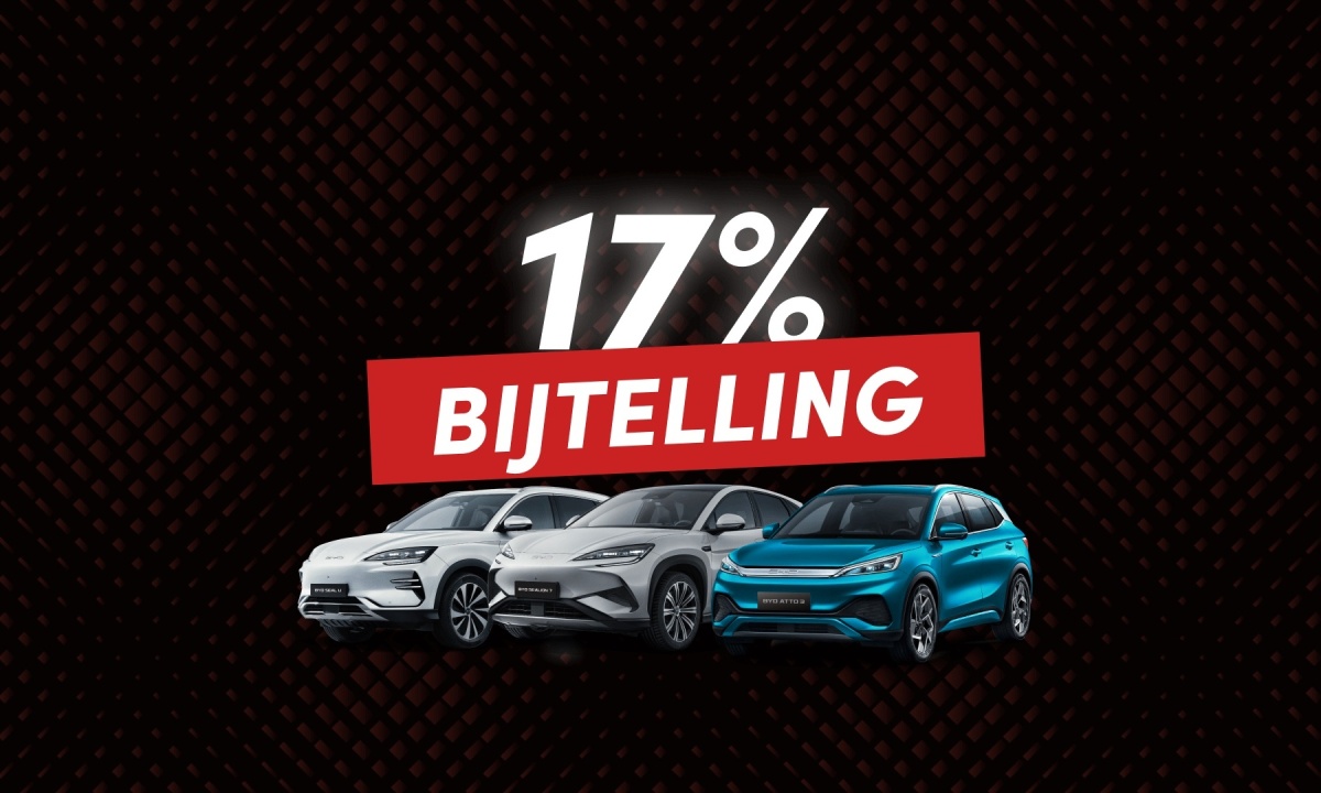 Profiteer alleen dit jaar nog van 17% bijtelling op een elektrische BYD!