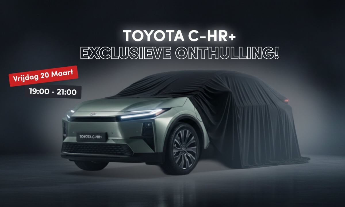 Exclusieve onthulling van de Toyota C-HR+