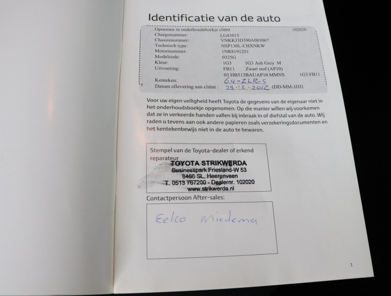 Toyota Yaris - 1.3 VVT-i Aspiration 52
