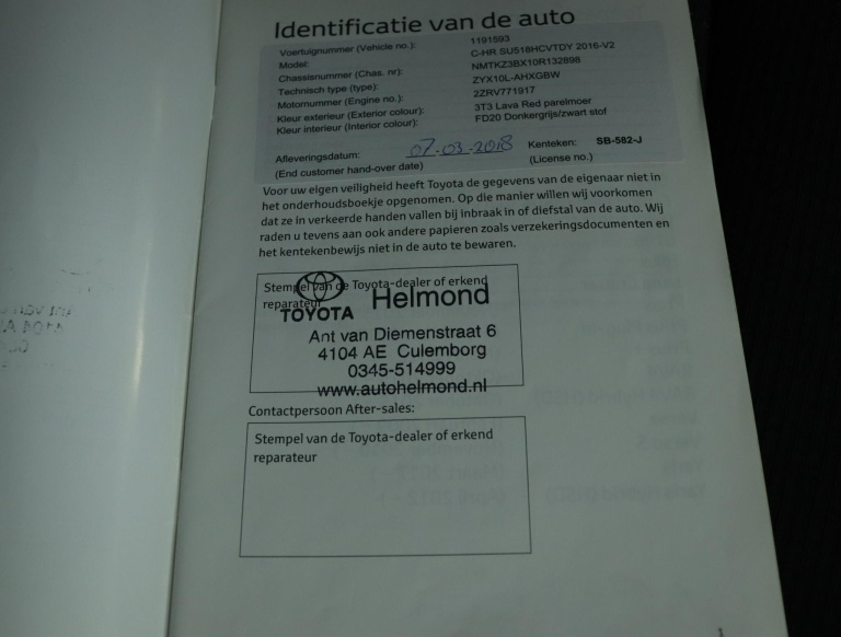 Toyota C-HR - 1.8 Hybrid Dynamic 44
