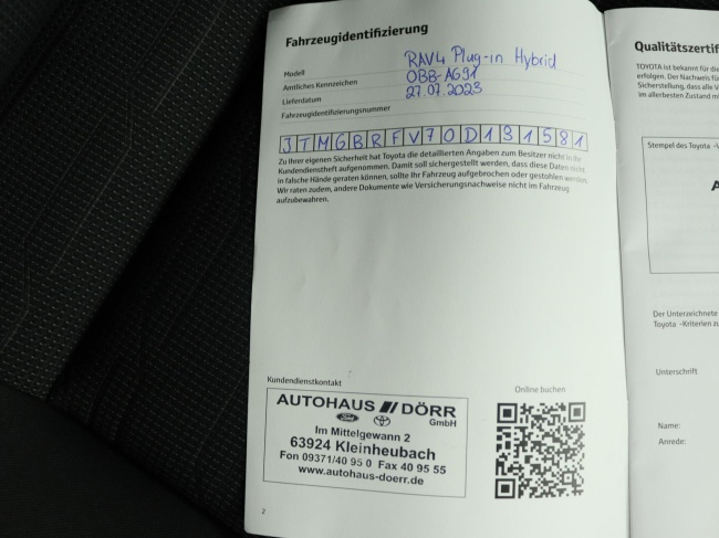 Toyota RAV4 - 2.5 Plug-in Hybrid AWD Dynamic