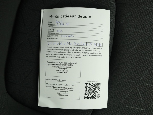 Toyota RAV4 - 2.5 Hybrid Active