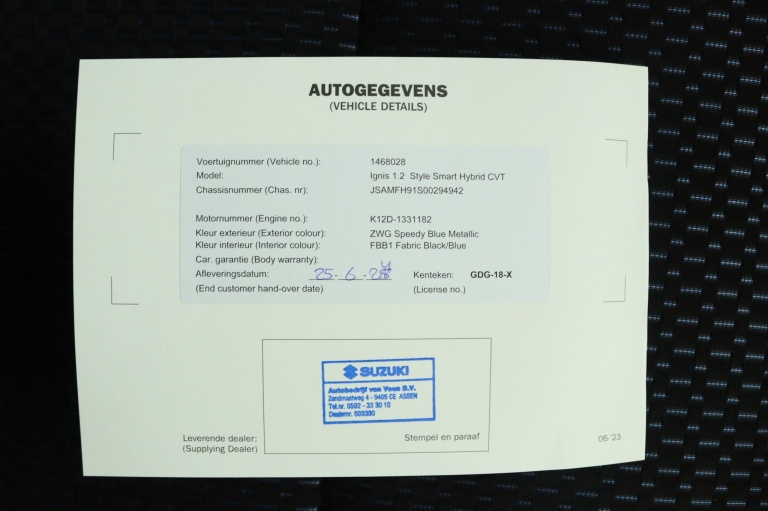 Suzuki Ignis - 1.2 Smart Hybrid Style 64