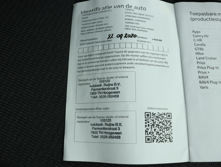 Toyota Aygo - 1.0 VVT-i x-play 42