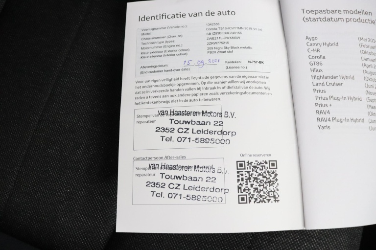 Toyota Corolla Touring Sports - 1.8 Hybrid TeamNL 41