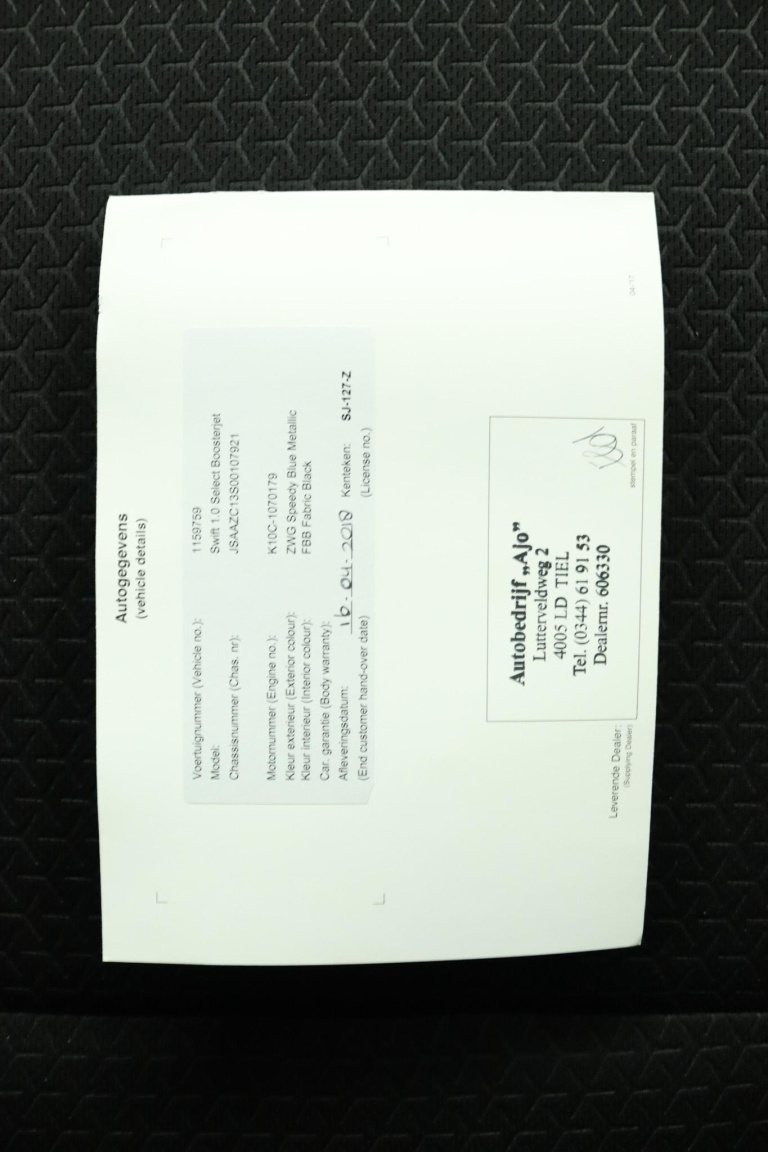 Suzuki Swift - 1.0 Select 58