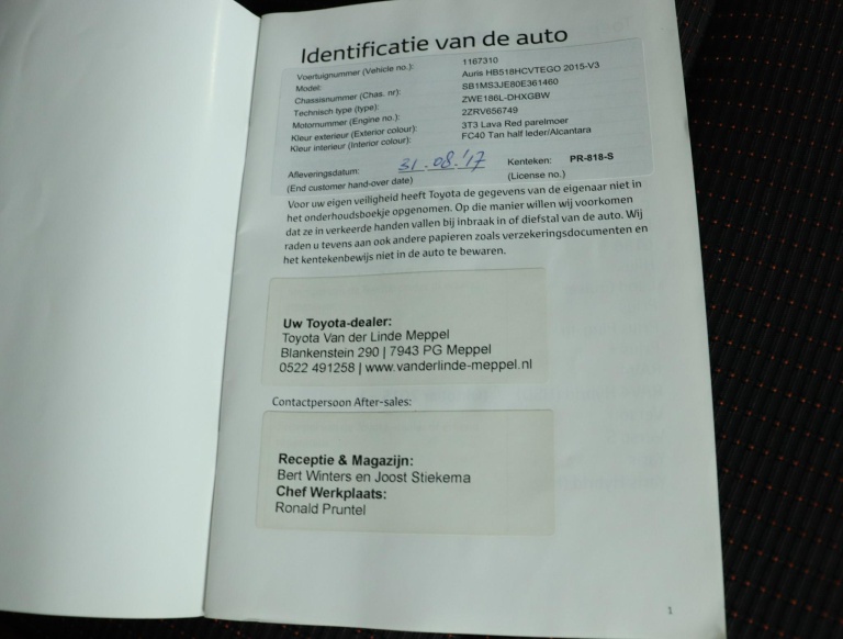 Toyota Auris - 1.8 Hybrid Executive 46