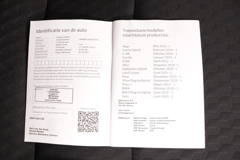 Toyota Yaris - 1.5 Hybrid Active 36