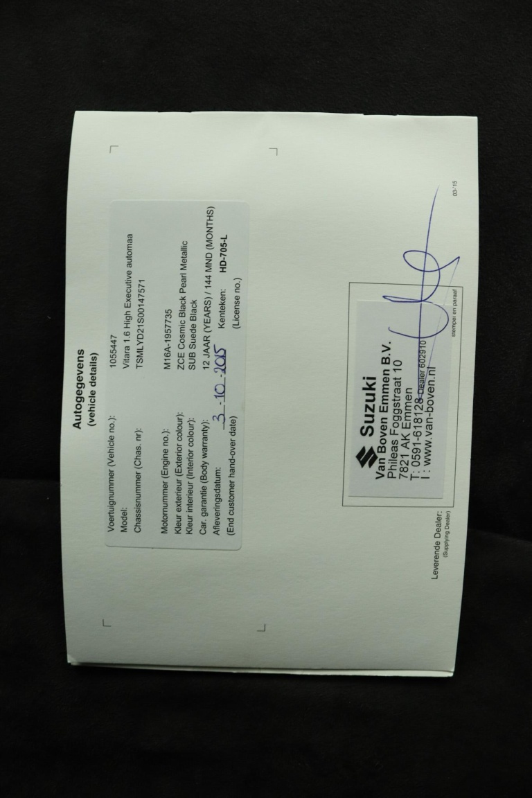 Suzuki Vitara - 1.6 High Executive 60