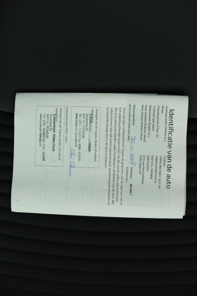 Toyota Yaris - 1.5 VVT-i Dynamic 67