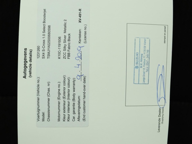 Suzuki S-Cross - 1.0 Boosterjet Select