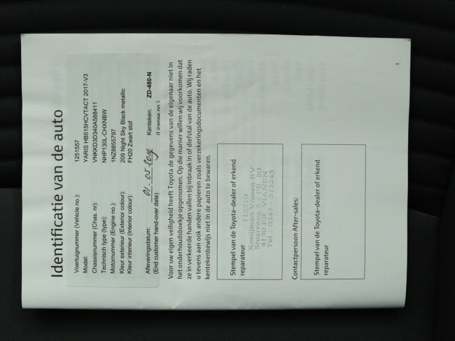 Toyota Yaris - 1.5 Hybrid Active