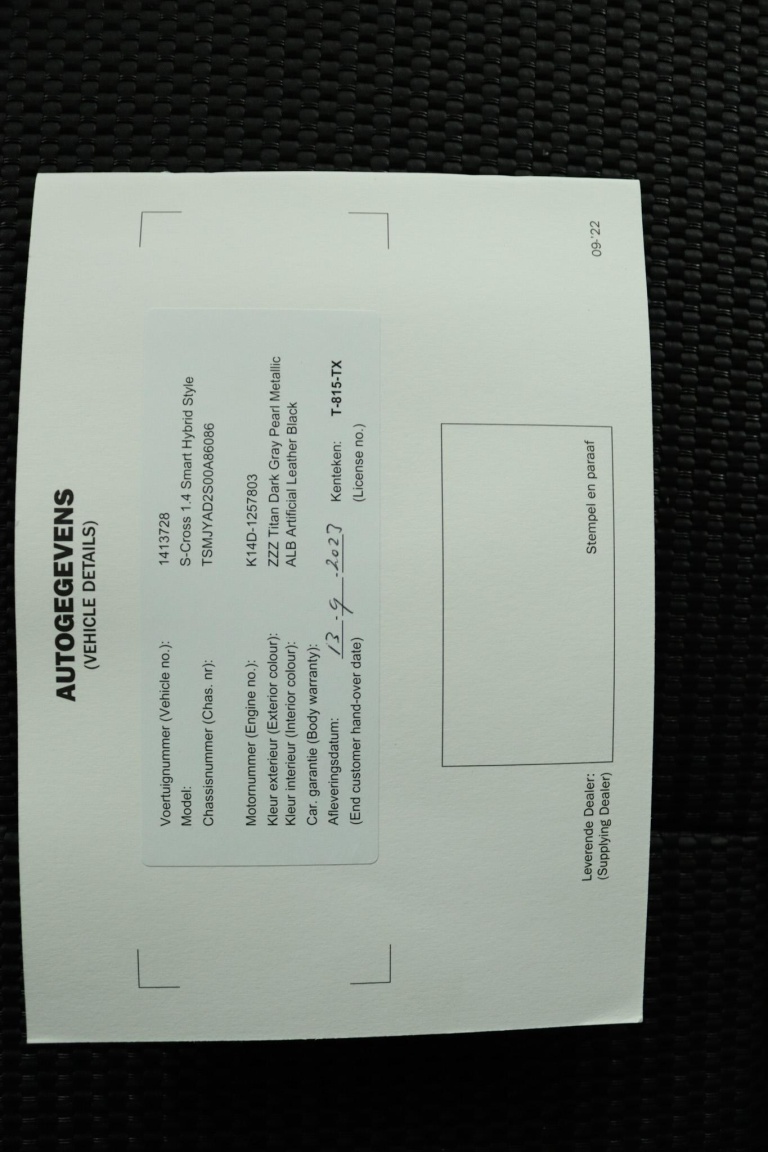 Suzuki S-Cross - 1.4 Boosterjet Style Smart Hybrid 79