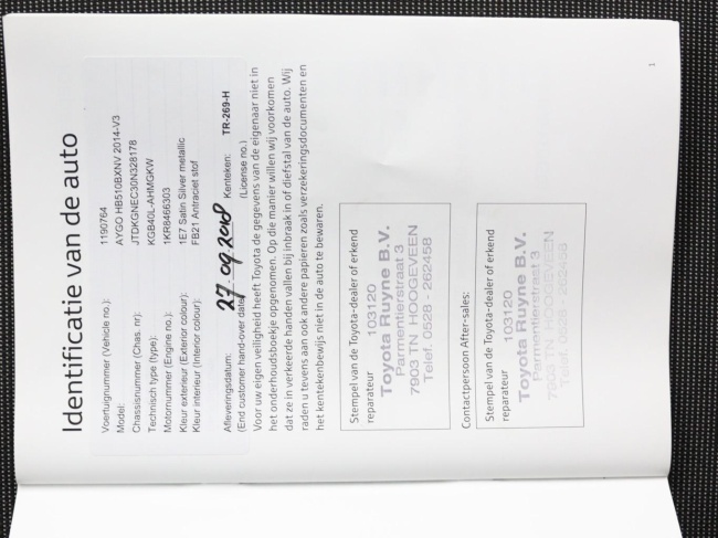 Toyota Aygo - 1.0 VVT-i x-nav