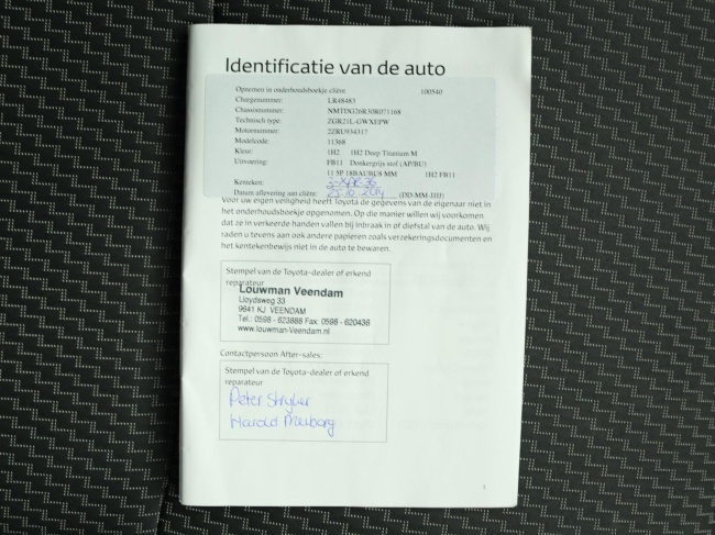 Toyota Verso - 1.8 VVT-i Business Top 5 editie