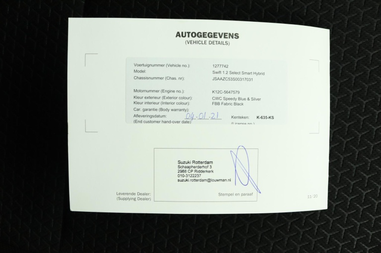 Suzuki Swift - 1.2 Select Smart Hybrid 62