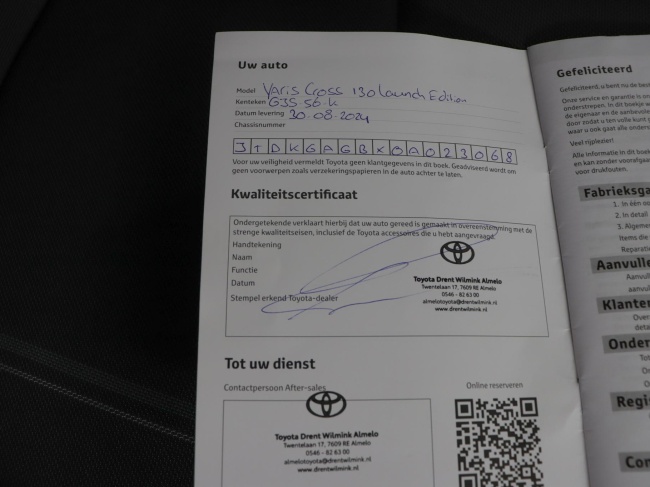 Toyota Yaris Cross - 1.5 Hybrid 130 Launch Edition