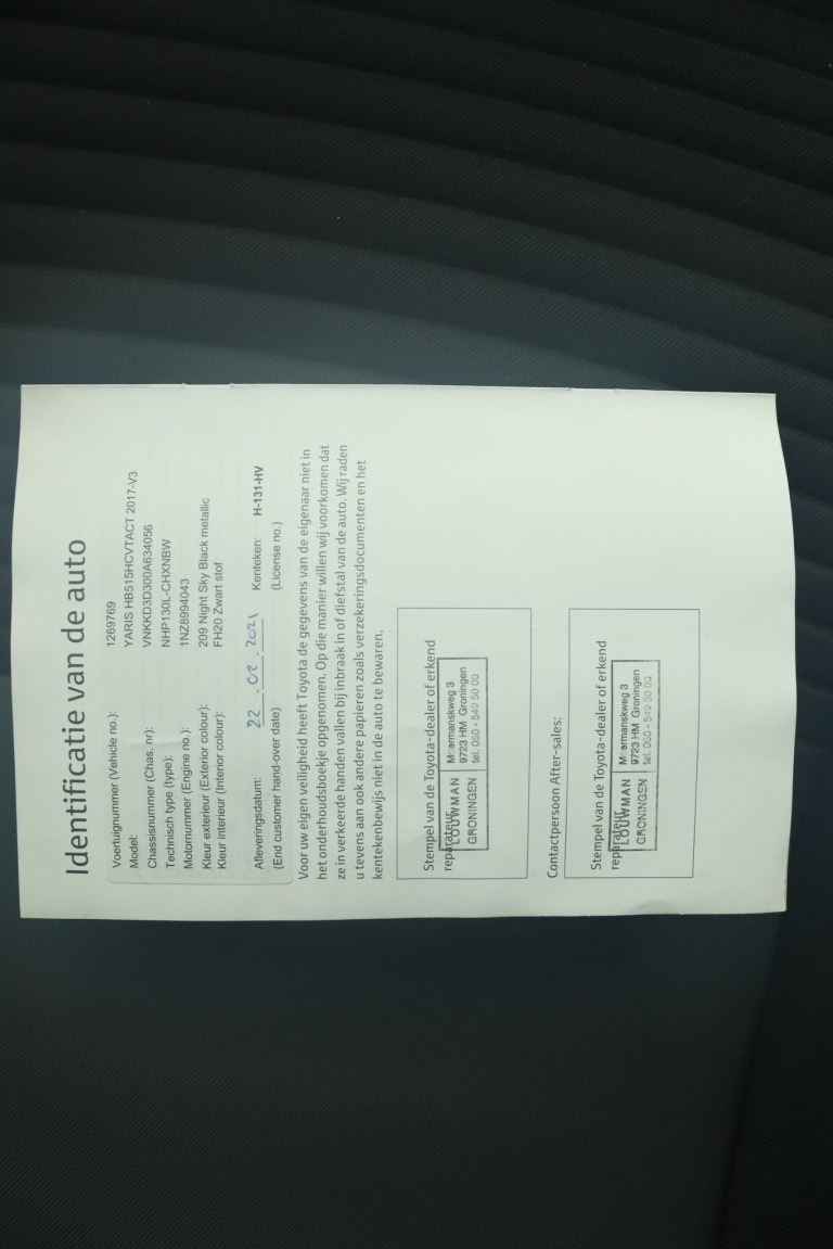 Toyota Yaris - 1.5 Hybrid Active 69