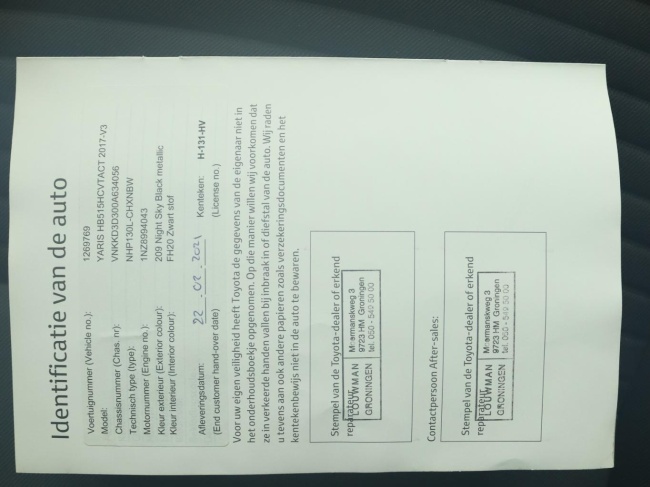 Toyota Yaris - 1.5 Hybrid Active