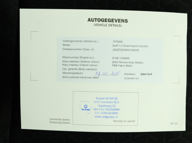 Suzuki Swift - 1.2 Comfort Smart Hybrid