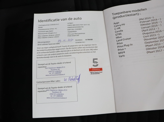 Toyota Yaris - 1.5 Hybrid Dynamic