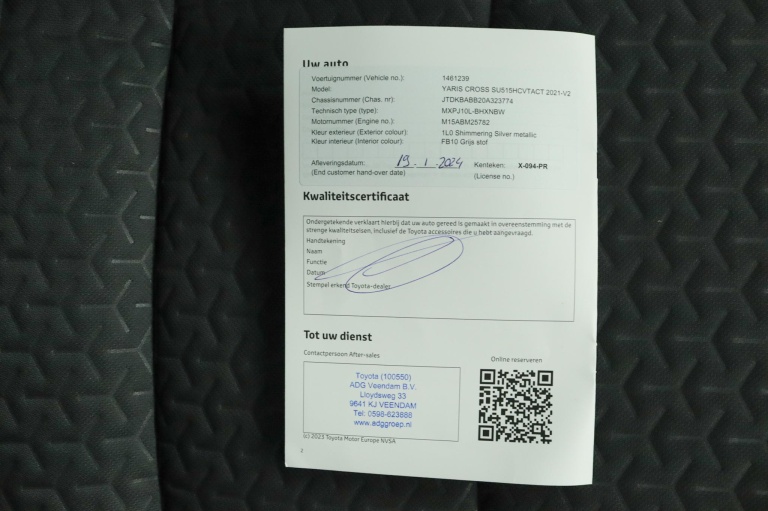 Toyota Yaris Cross - 1.5 Hybrid Active 67