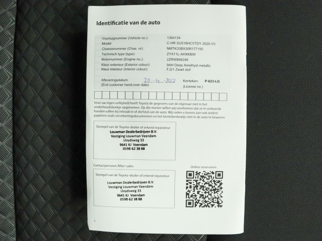 Toyota C-HR - 1.8 Hybrid Dynamic