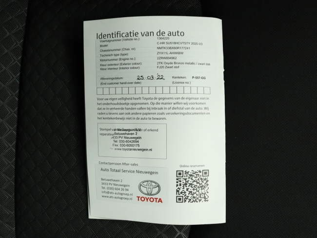 Toyota C-HR - 1.8 Hybrid Style