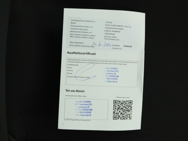 Toyota Aygo X - 1.0 VVT-i MT Play