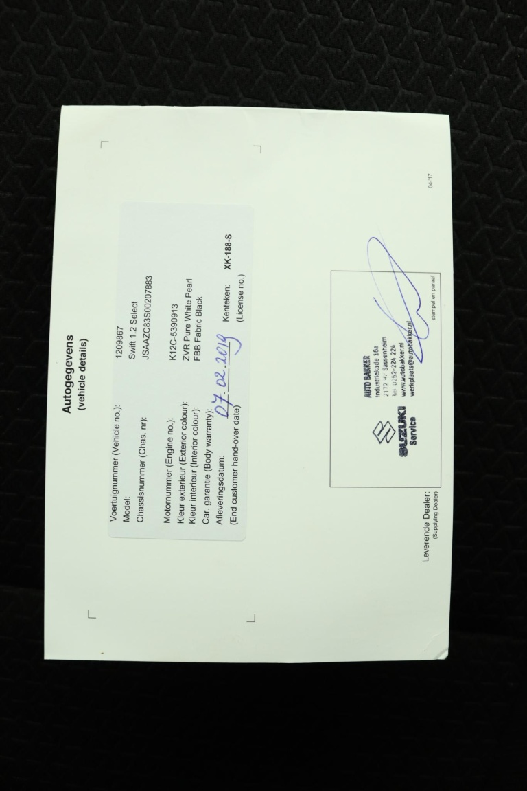 Suzuki Swift - 1.2 Select 58