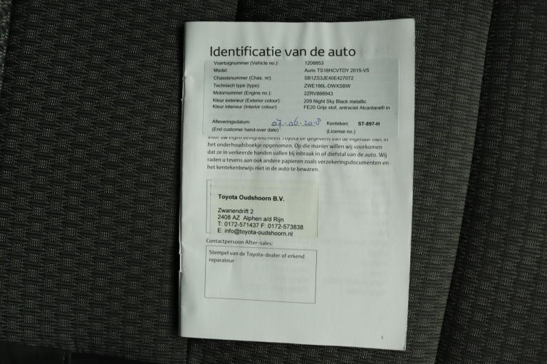 Toyota Auris - 1.8 Hybrid Dynamic 72