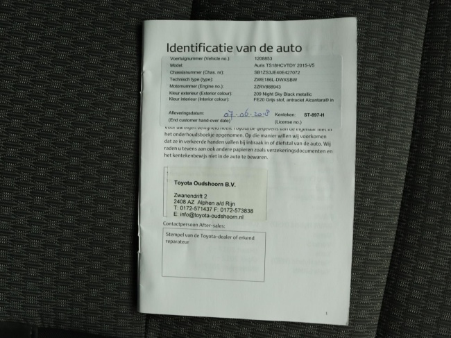 Toyota Auris - 1.8 Hybrid Dynamic