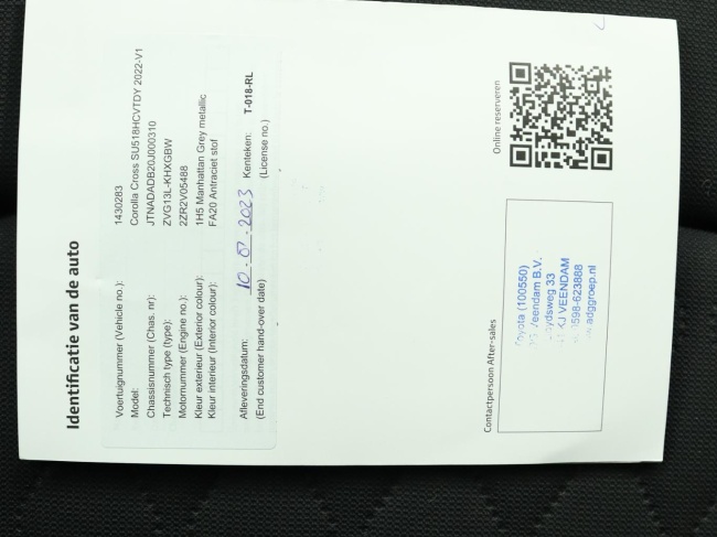 Toyota Corolla Cross - Hybrid 140 Dynamic