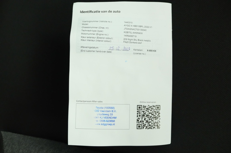 Toyota Aygo X - 1.0 VVT-i MT Play 61