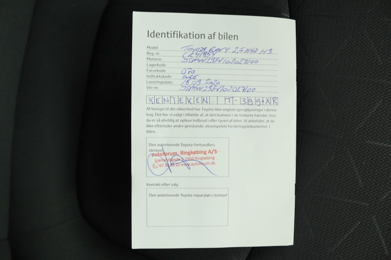 Toyota RAV4 - 2.5 Hybrid Dynamic 70