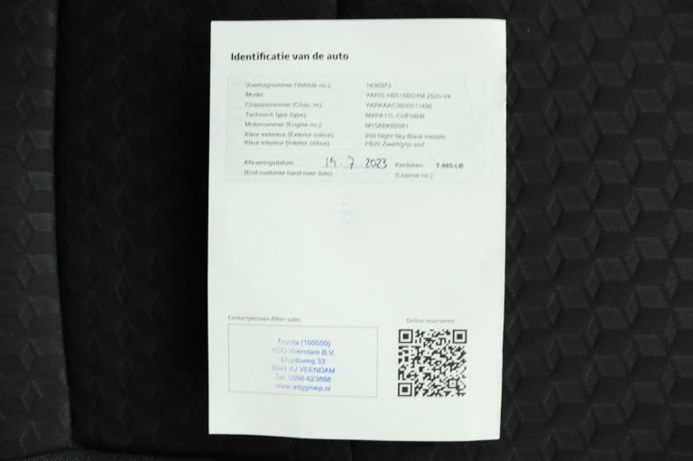 Toyota Yaris - 1.5 VVT-i Dynamic 65