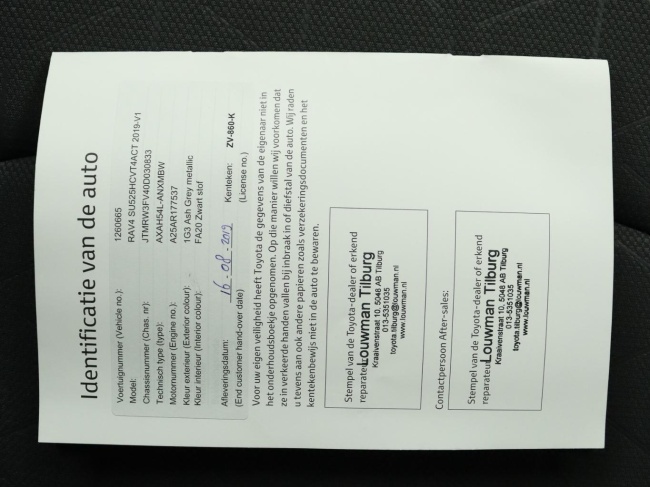 Toyota RAV4 - 2.5 Hybrid AWD Active