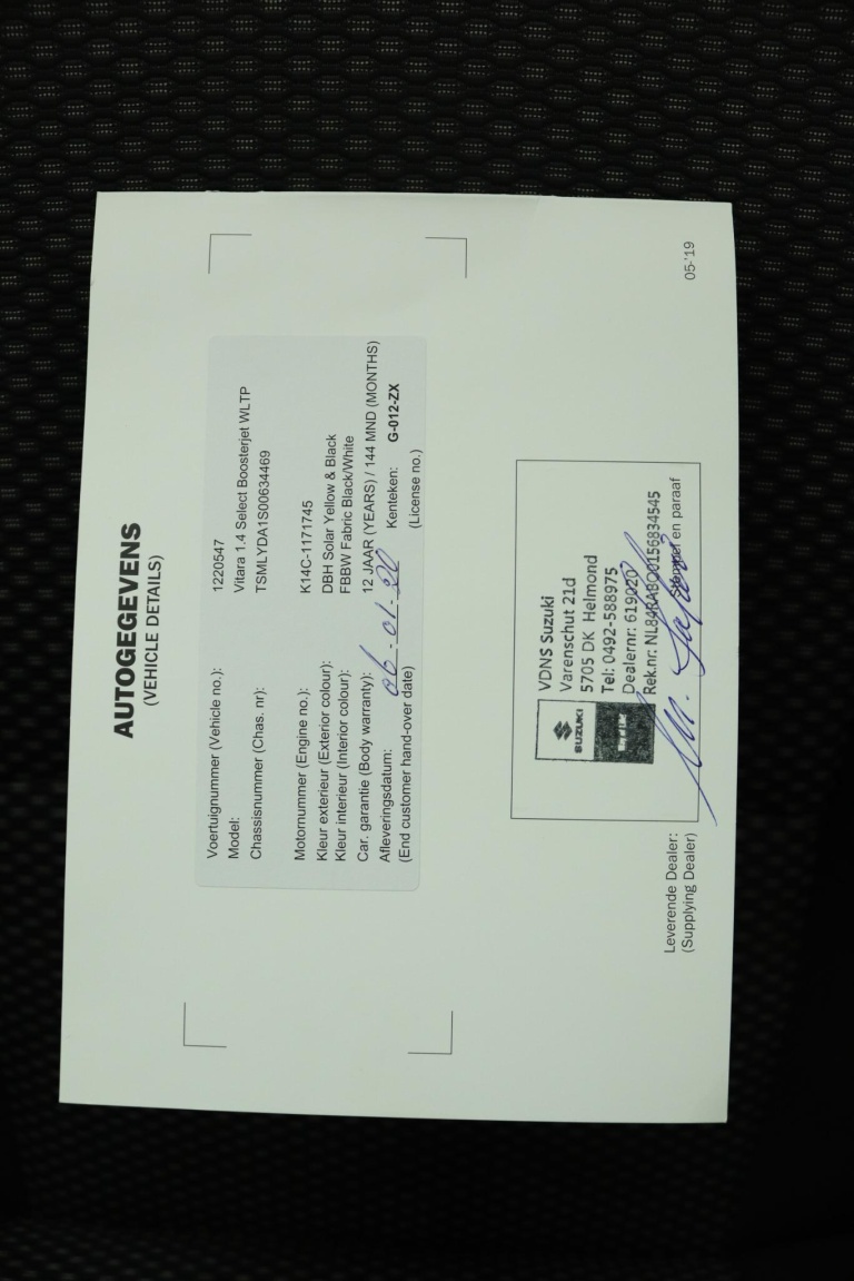 Suzuki Vitara - 1.4 Boosterjet Select 61