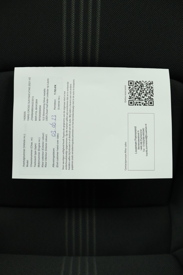 Toyota Yaris Cross - 1.5 Hybrid Adventure 83