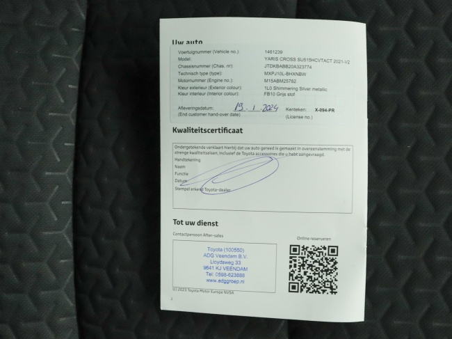 Toyota Yaris Cross - 1.5 Hybrid Active