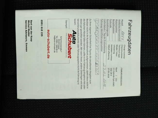 Toyota RAV4 - 2.5 Hybrid AWD Style