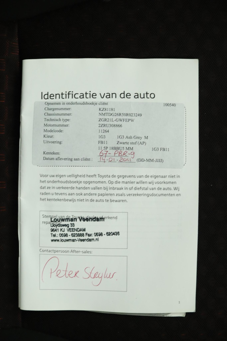 Toyota Verso - 1.8 VVT-i Business 57