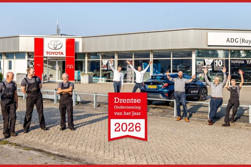 ADG Groep genomineerd voor Drentse Onderneming van het Jaar 2026